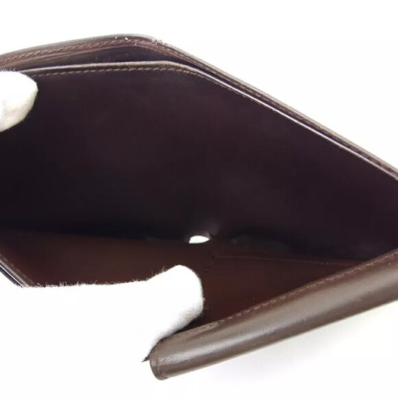 LOUIS VUITTON Bi -fold Wallet Epi Leather Authentic USED T20364 - Picture 9 of 11